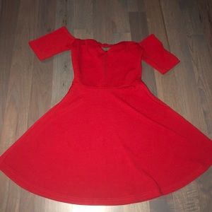 Forever 21 off shoulder dress